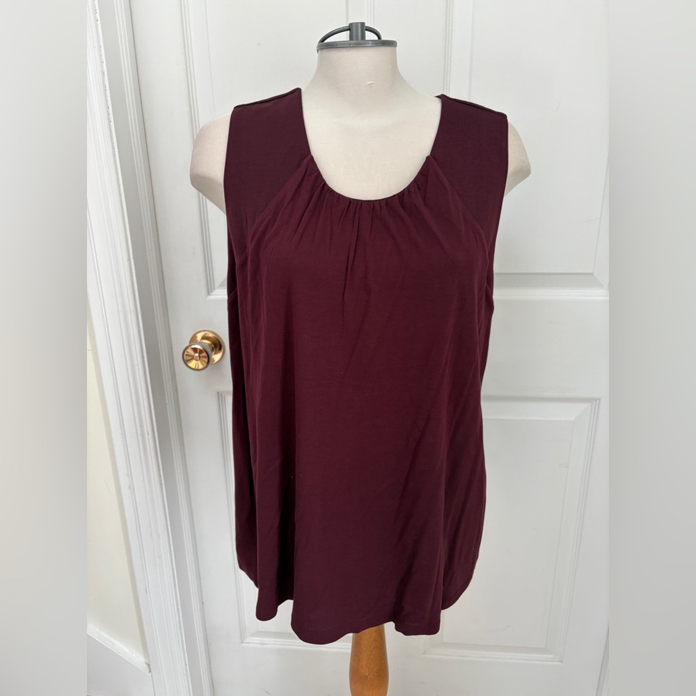 NWT Banana Republic Rich Burgundy Tank Top
